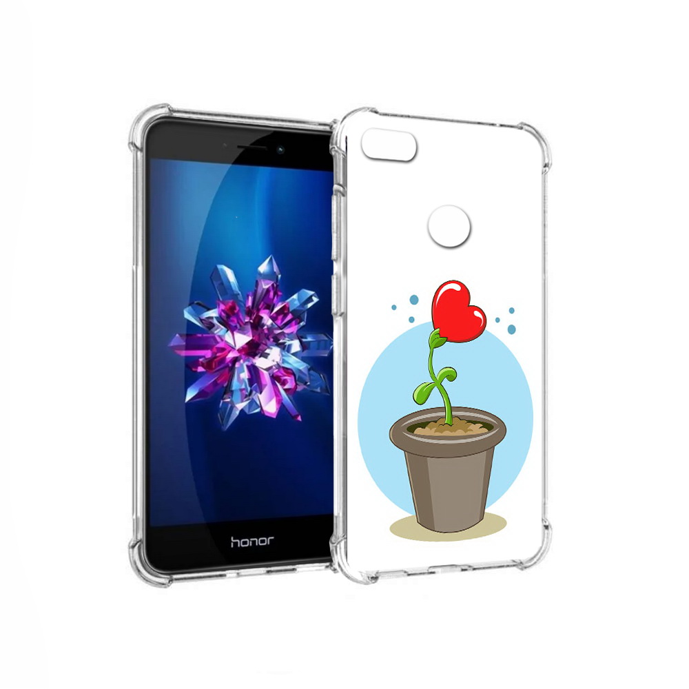 

Чехол MyPads Tocco для Honor 8 Lite Растение любви 14 февраля (PT62584.26.145), Прозрачный, Tocco