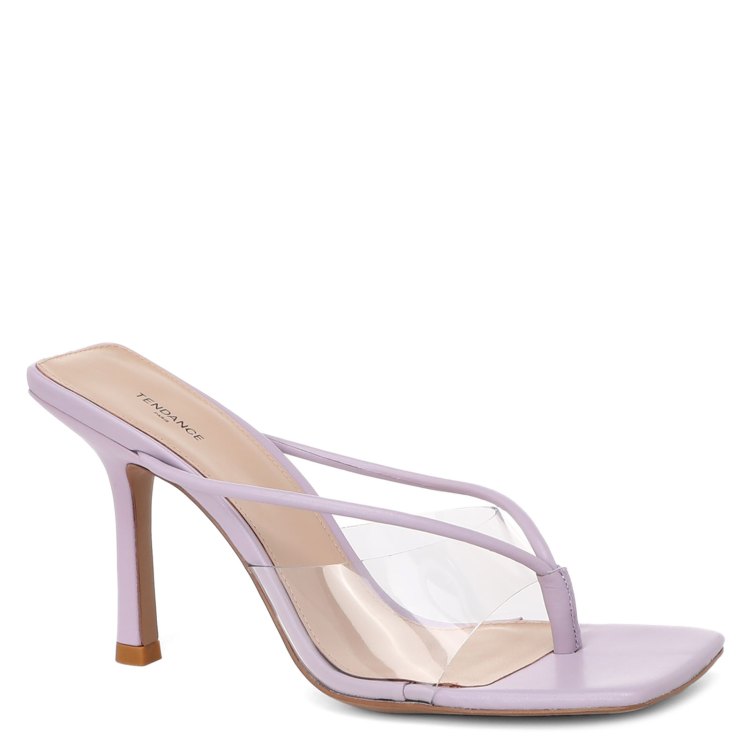 

Мюли женские Tendance CLF389-01 фиолетовые 36 EU, Фиолетовый, CLF389-01