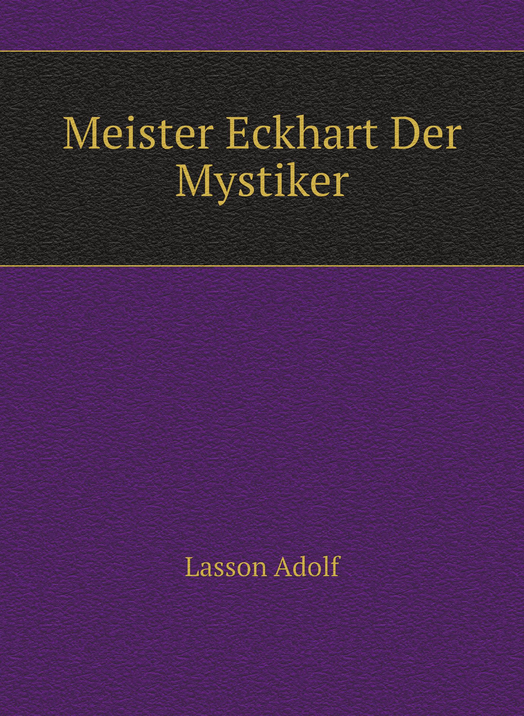 

Meister Eckhart Der Mystiker