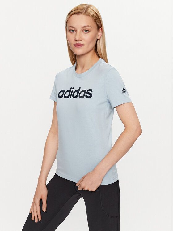 Футболка женская Adidas 0000302291670 синяя S (доставка из-за рубежа) adidas синий