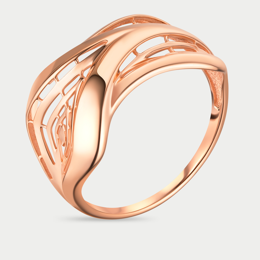 Кольцо из розового золота р. 20,5 Сорокин 70263100