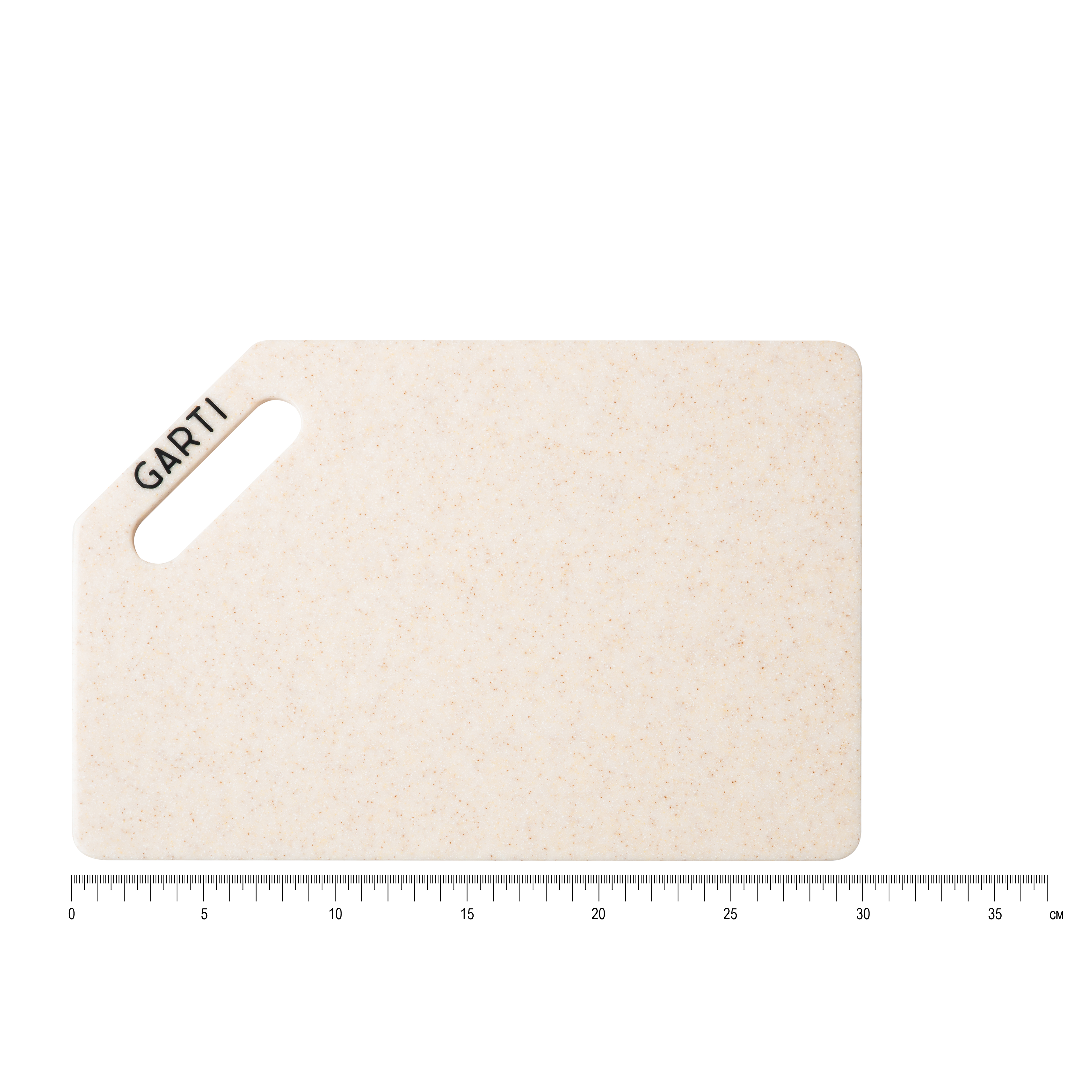 Разделочная доска Garti LIGHT Champange/Solid. surface