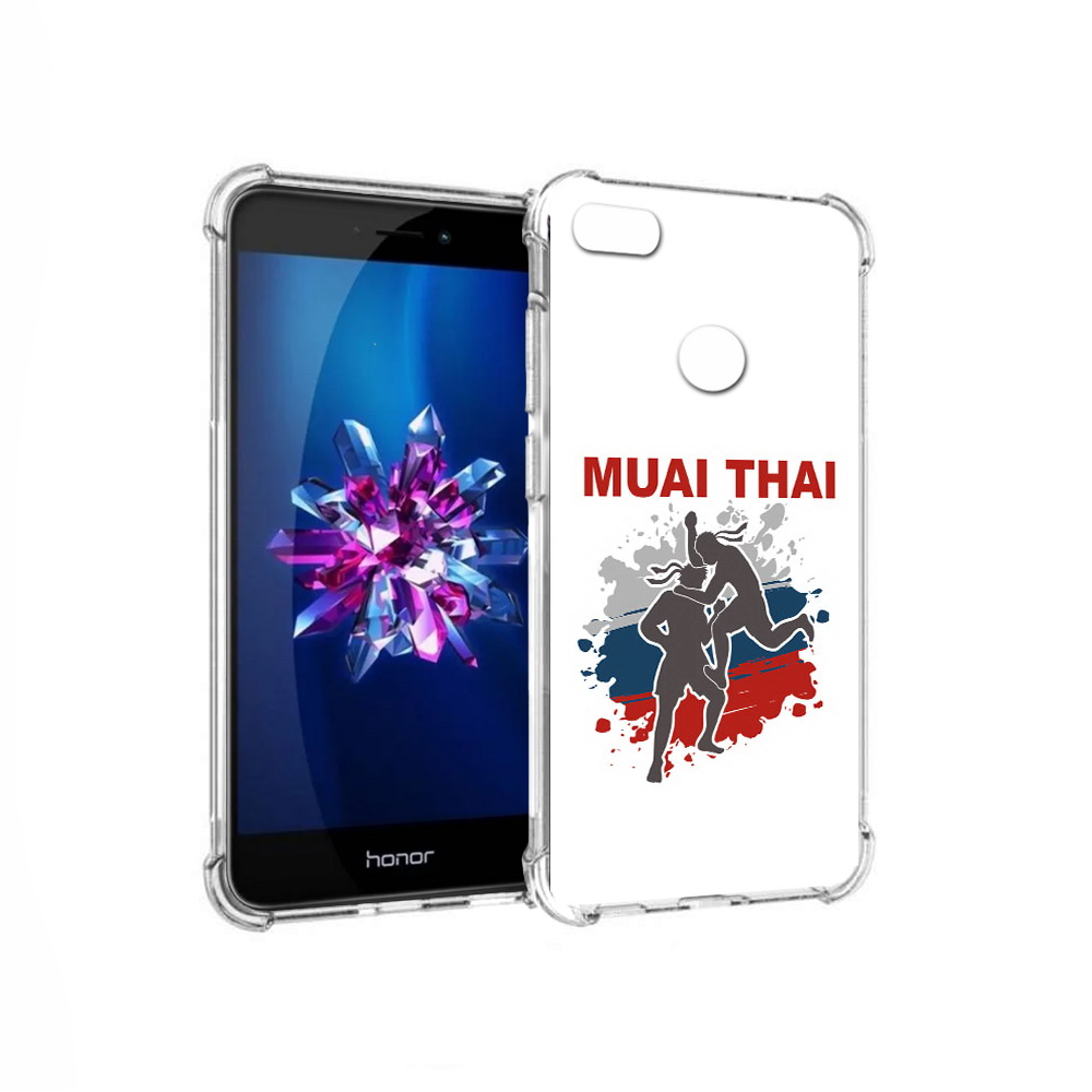 

Чехол MyPads Tocco для Honor 8 Lite Муайтай (PT62584.26.123), Прозрачный, Tocco
