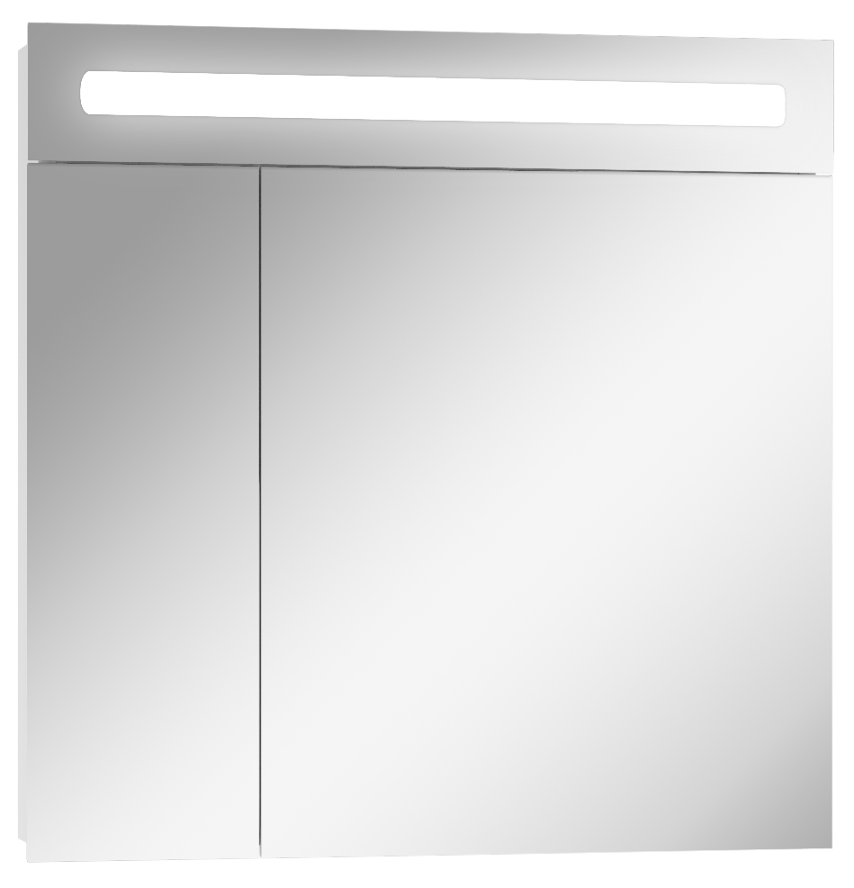 Шкаф-зеркало Домино Аврора 70 с подсветкой LED
