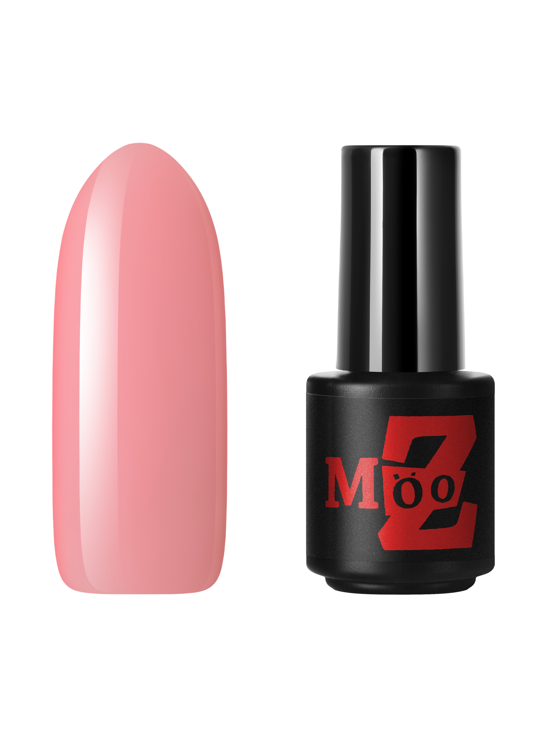 фото Гель лак для ногтей mooz nude №136 шеллак для маникюра и педикюра плотный 35 мл