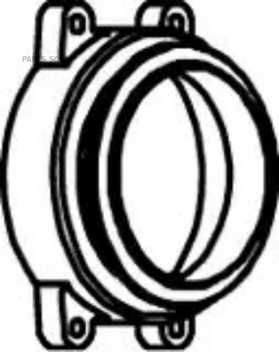 

DIN68240_фланец сетки глушителя !Scania 4-serie