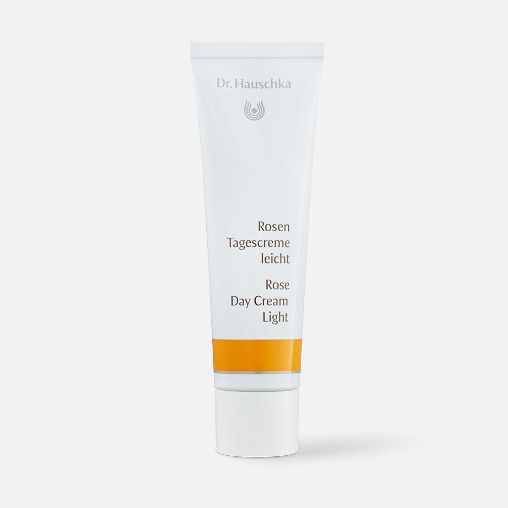 фото Крем для лица dr.hauschka day cream rosen tagescreme leicht "роза лайт", 30 мл