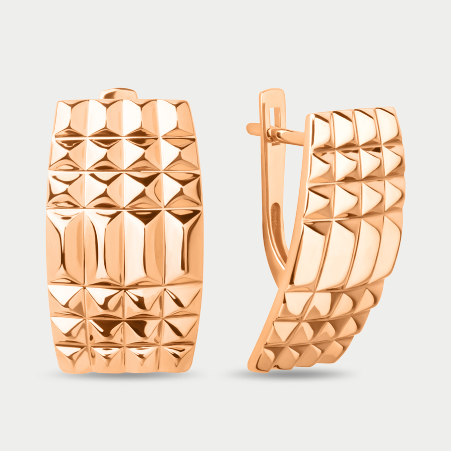

Серьги из розового золота Династия 024782-1000, 024782-1000