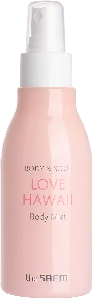 Мист для тела The Saem Body & Soul Love Hawaii Body Mist 150мл lost cherry спрей для тела 150мл