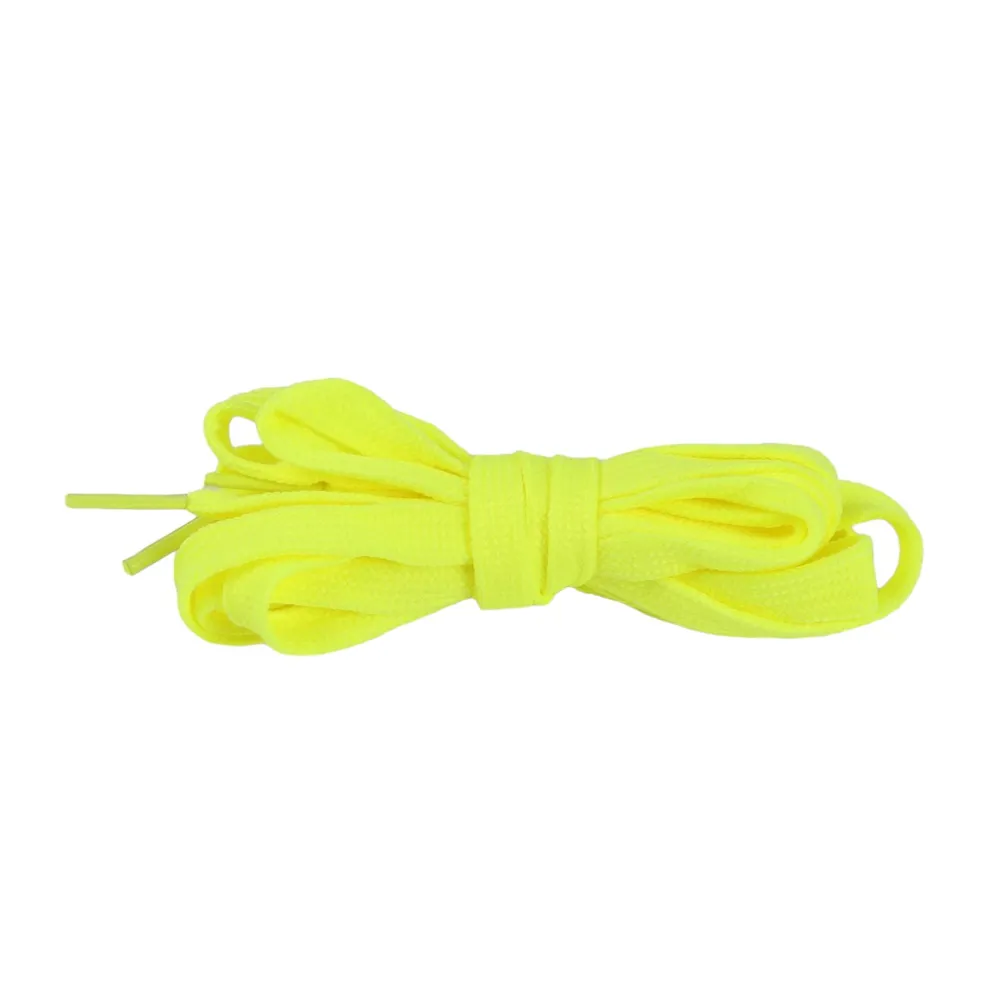 Шнурки плоские для обуви 7360019 желтые 120 см