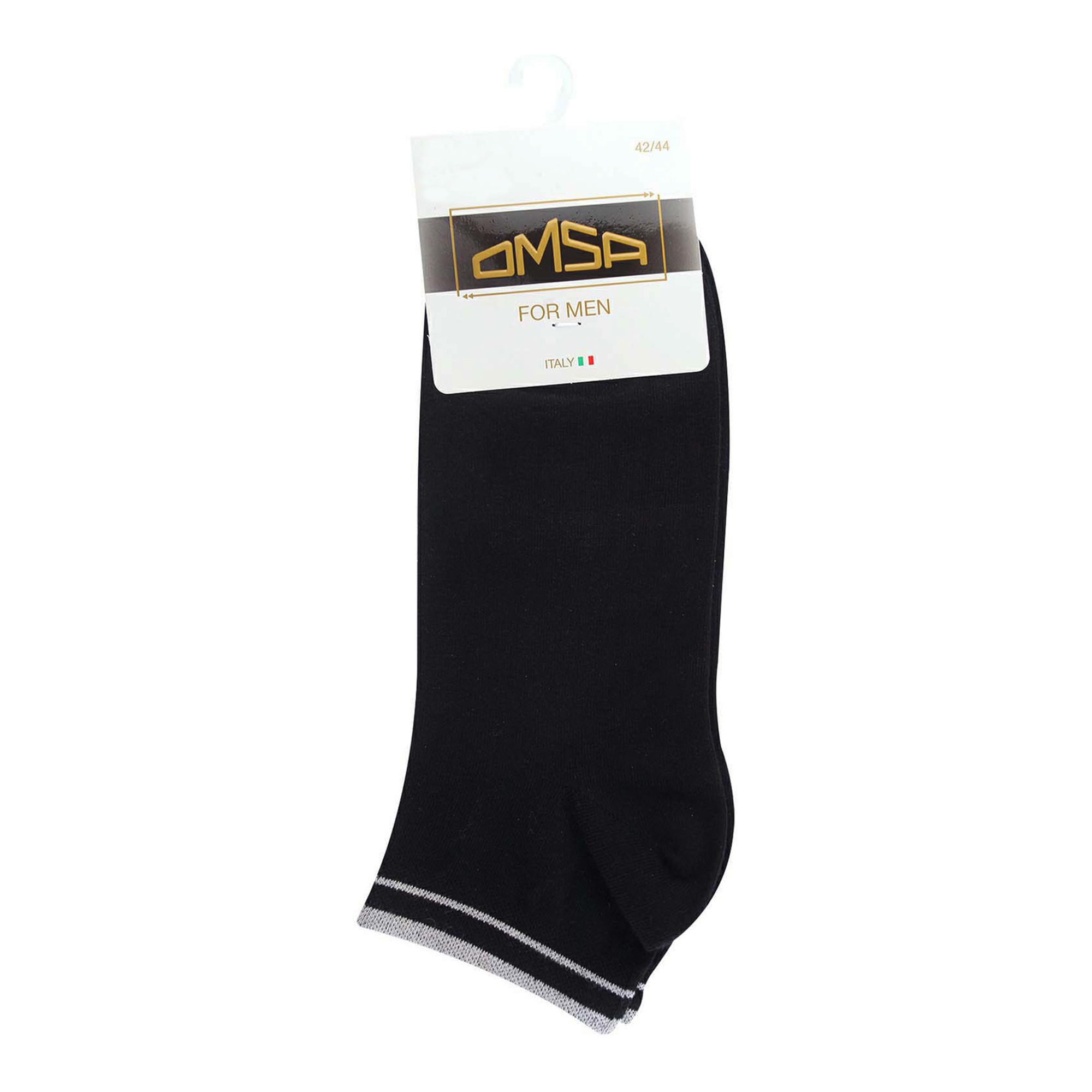 

Носки мужские Omsa черные 42-44, Черный