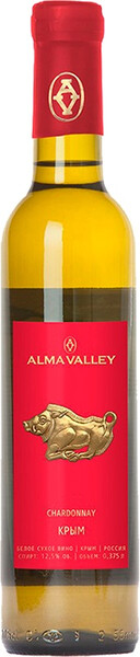 

Вино "Alma Valley" Chardonnay, 2015, 0,375 л