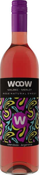 

Вино "WooW" Malbec-Merlot Rose, 0,75 л