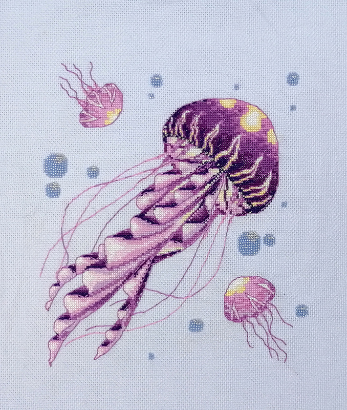 фото Набор для вышивания марья искусница "медуза", арт.03.019.02