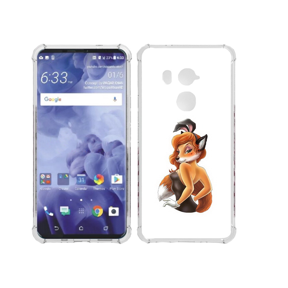

Чехол MyPads Tocco для HTC U11 Plus баронесса, Прозрачный, Tocco