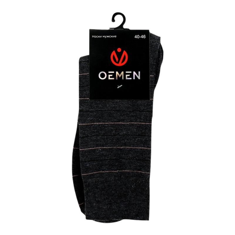 

Комплект носков мужских Oemen серых, Серый