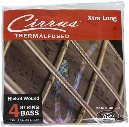 PEAVEY Cirrus Bass String 4XL 45-105 Thermal Fused - Струны