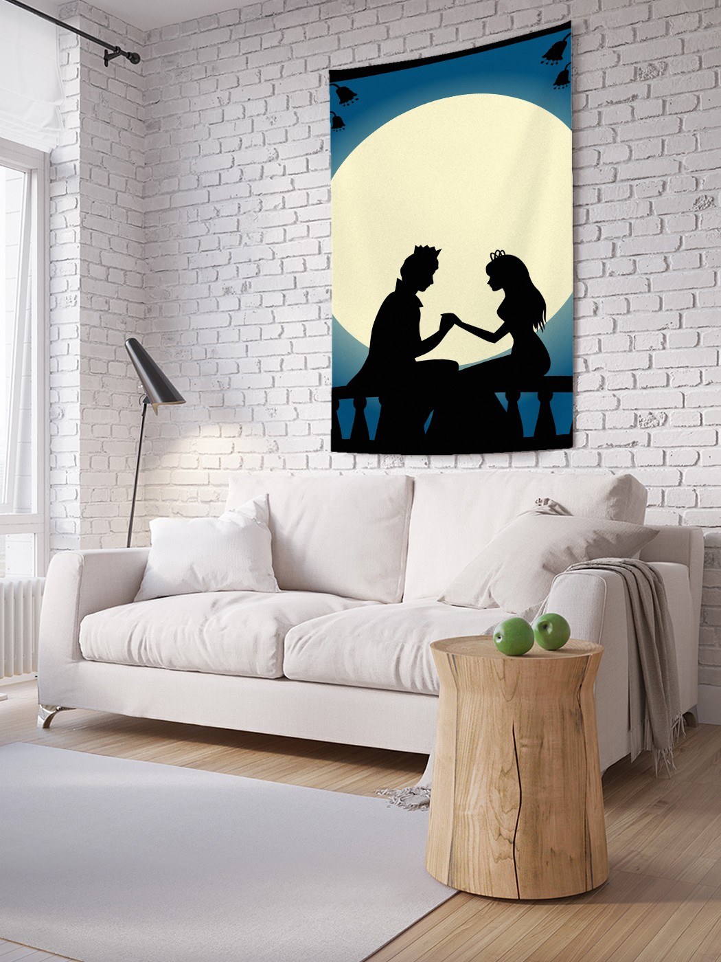 

Вертикальное фотопанно на стену JoyArty Королевское свидание 150x200 см, Королевское свидание