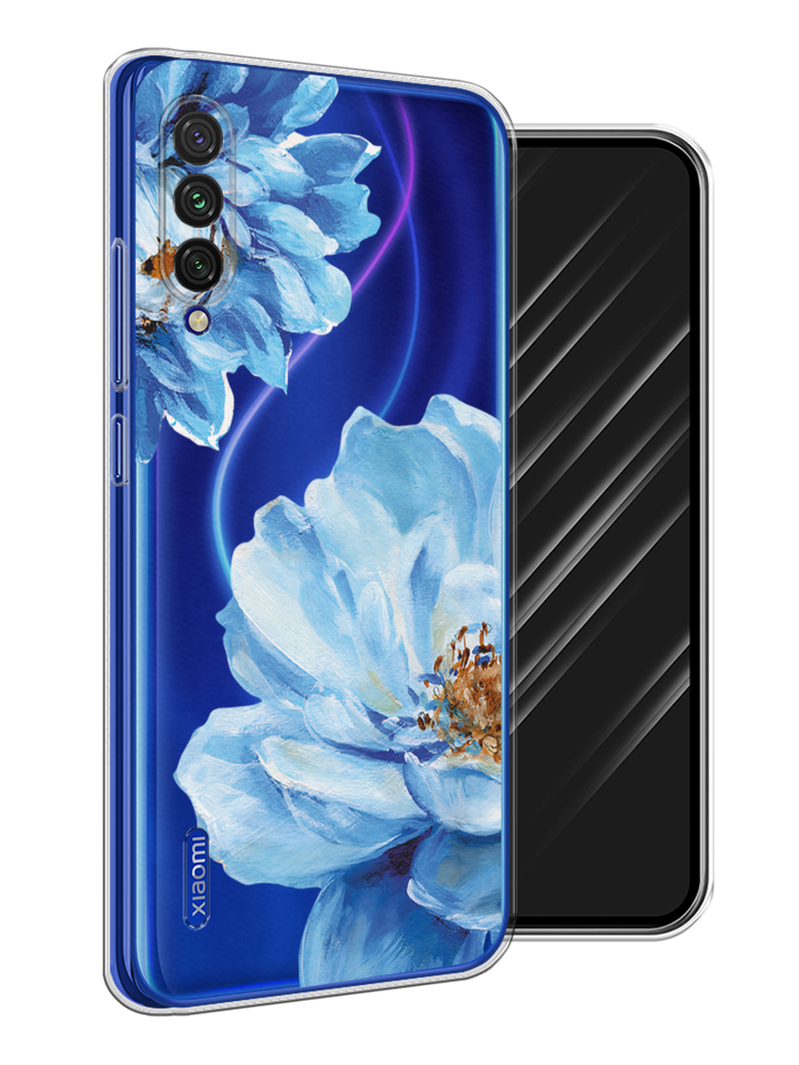 

Чехол Awog на Xiaomi Mi CC9E "Голубые клематисы", Разноцветный, 35950-8