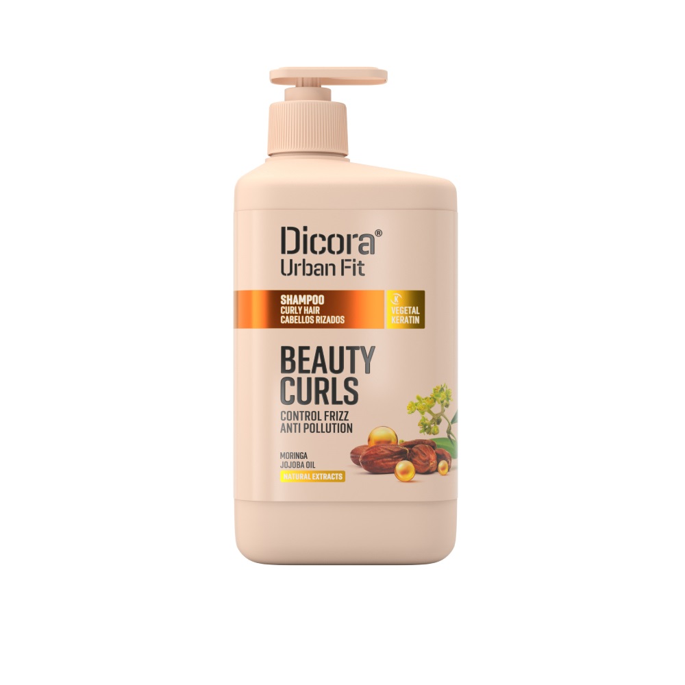 Шампунь для вьющихся волос Dicora Urban Fit Beauty Curls, 800 мл