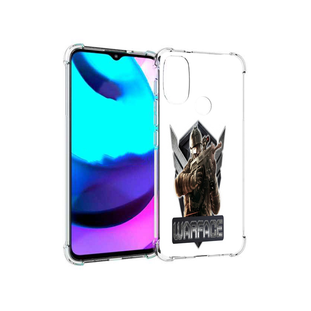 

Чехол MyPads Tocco для Motorola Moto E20 игра про войну (PT162039.356.374), Прозрачный, Tocco