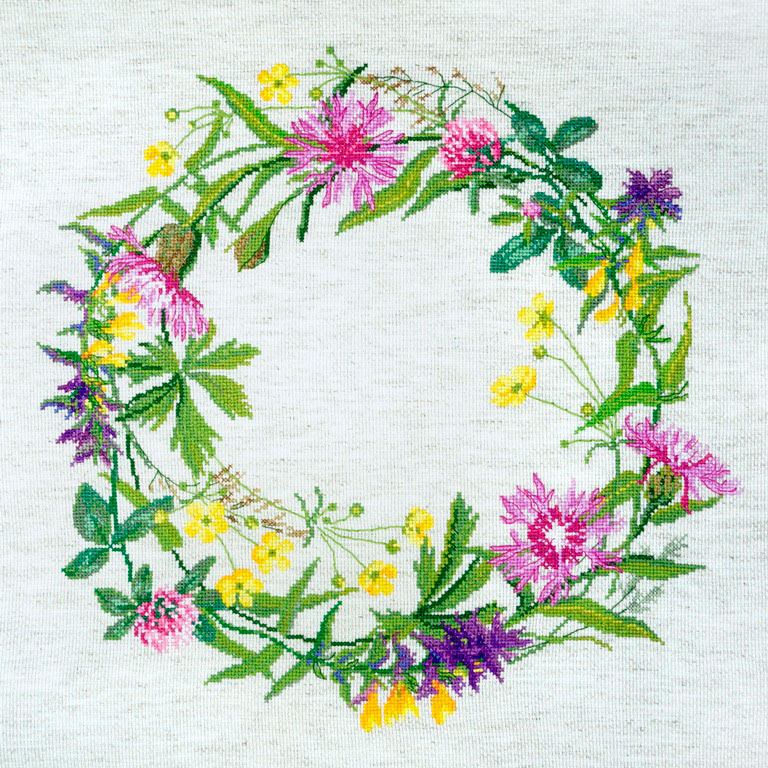 фото Набор для вышивания марья искусница "полевые цветы" арт.06.002.71