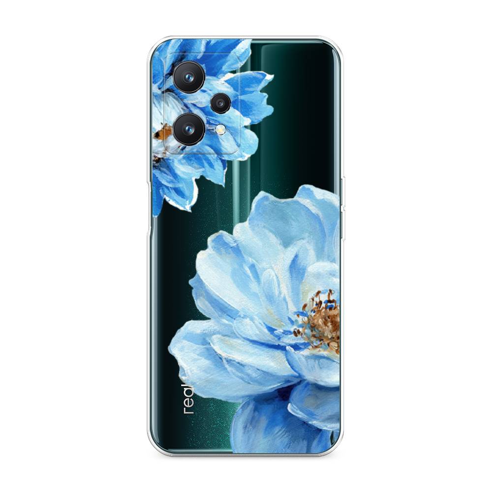 

Чехол Awog на Realme 9 Pro "Голубые клематисы", Разноцветный, 258850-8