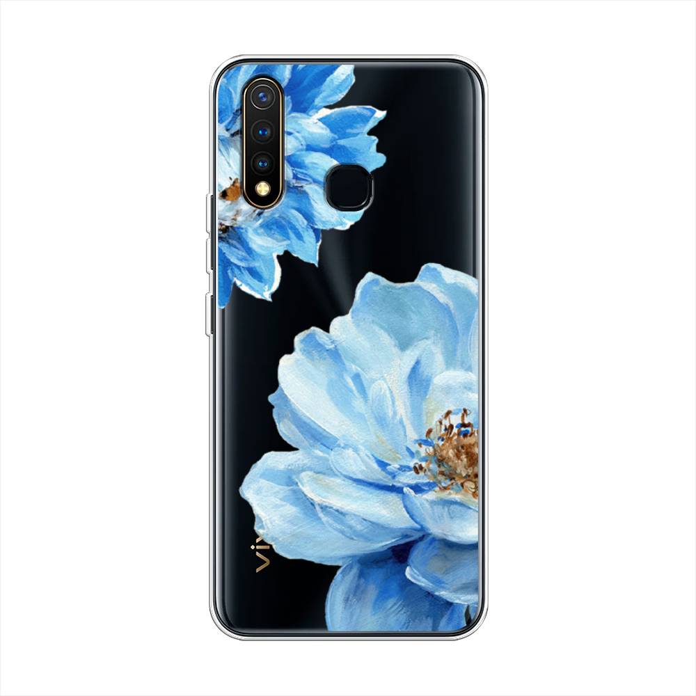 

Чехол Awog на Vivo Y19 "Голубые клематисы", Разноцветный, 261950-8
