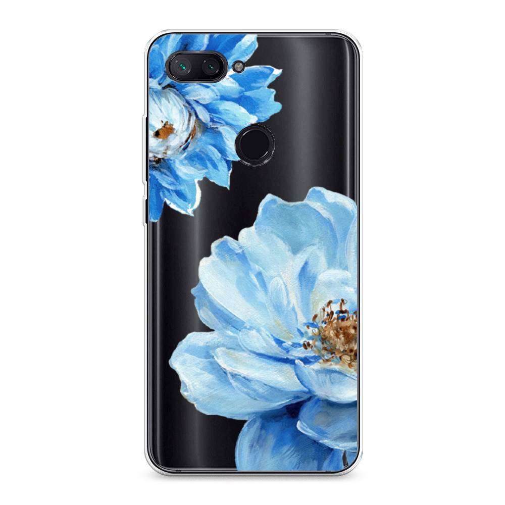 

Чехол Awog на Xiaomi Mi 8 Lite (Youth Edition) "Голубые клематисы", Разноцветный, 34550-8