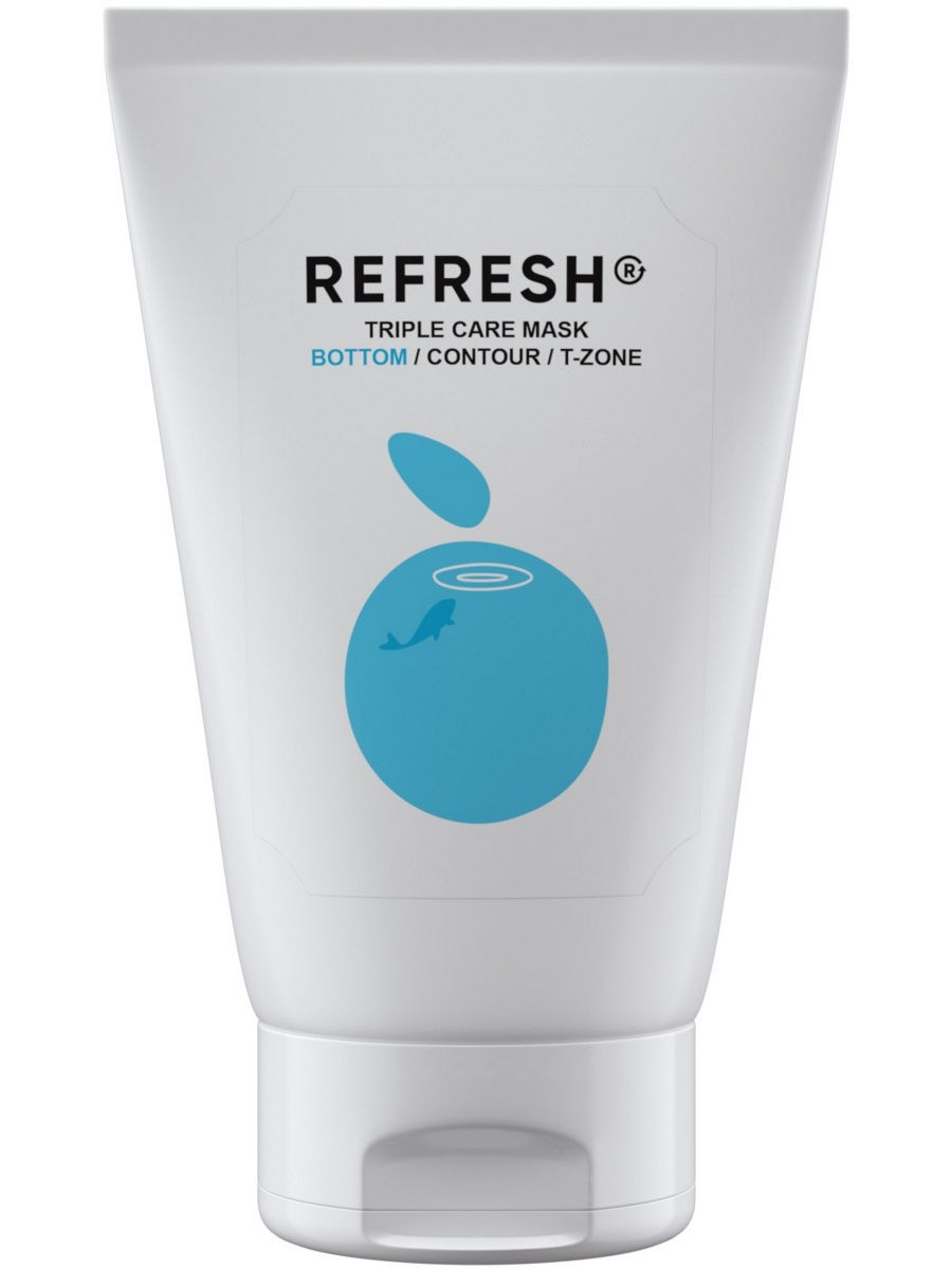 

[REFRESH] Маска для лица ОЧИЩЕНИЕ/НИЖНЯЯ ЧАСТЬ ЛИЦА Triple Сare Mask Bottom, 50 мл ([REFRE