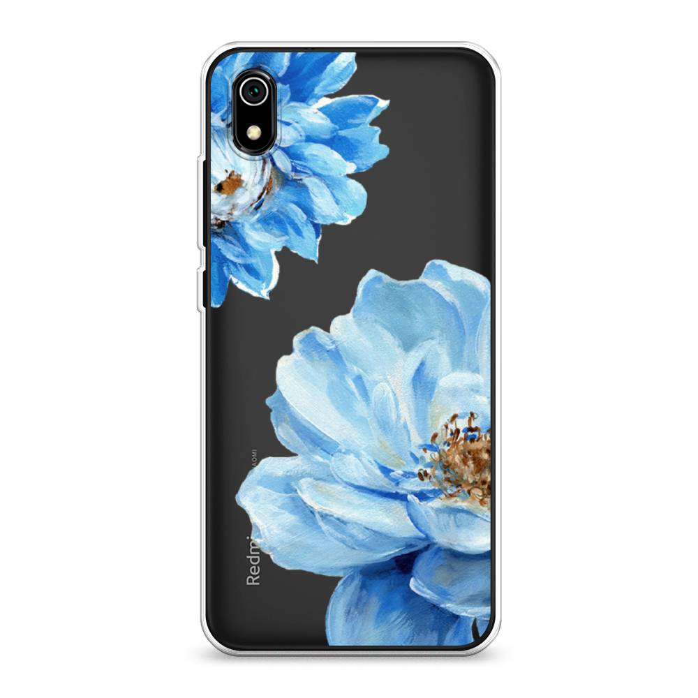 

Чехол Awog на Xiaomi Redmi 7A "Голубые клематисы", Разноцветный, 35450-8