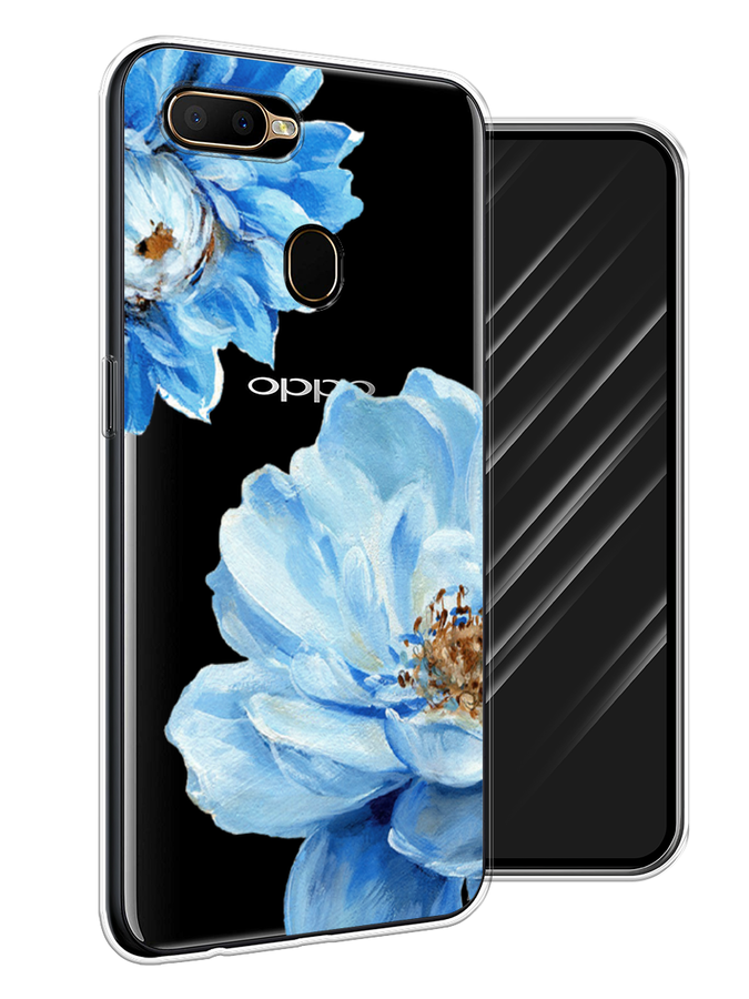 

Чехол Awog на Oppo A5s "Голубые клематисы", Разноцветный, 252350-8