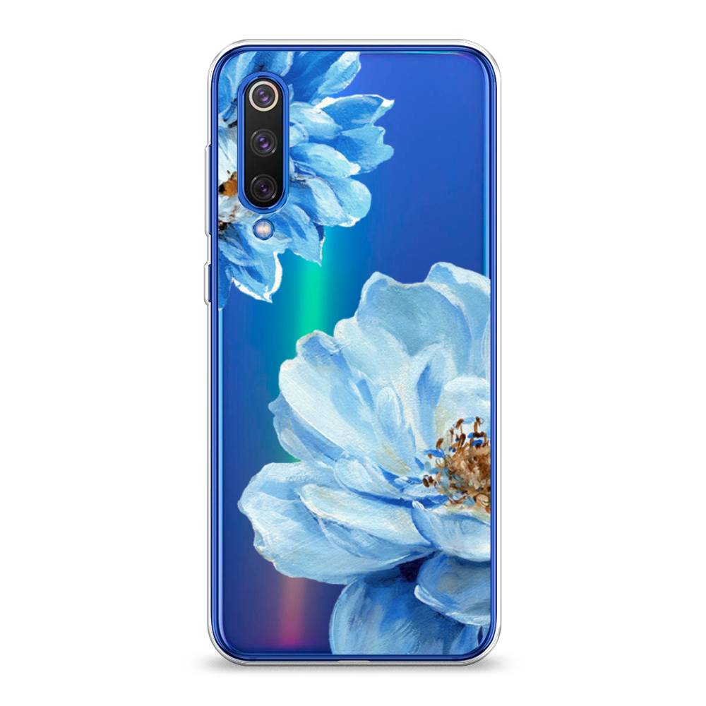 

Чехол Awog на Xiaomi Mi9 SE "Голубые клематисы", Разноцветный, 35250-8