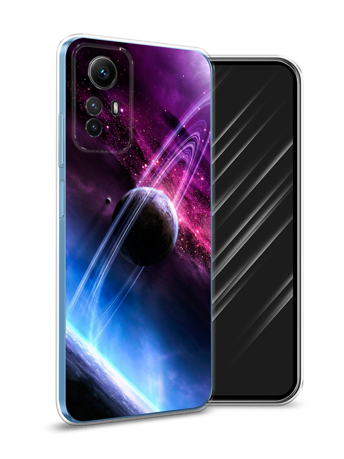 

Чехол Awog на Xiaomi Redmi Note 12S "Космос 17", Черный;фиолетовый, 318950-4