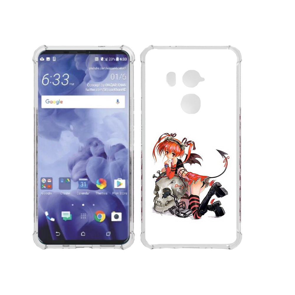 

Чехол MyPads Tocco для HTC U11 Plus аниме, Прозрачный, Tocco