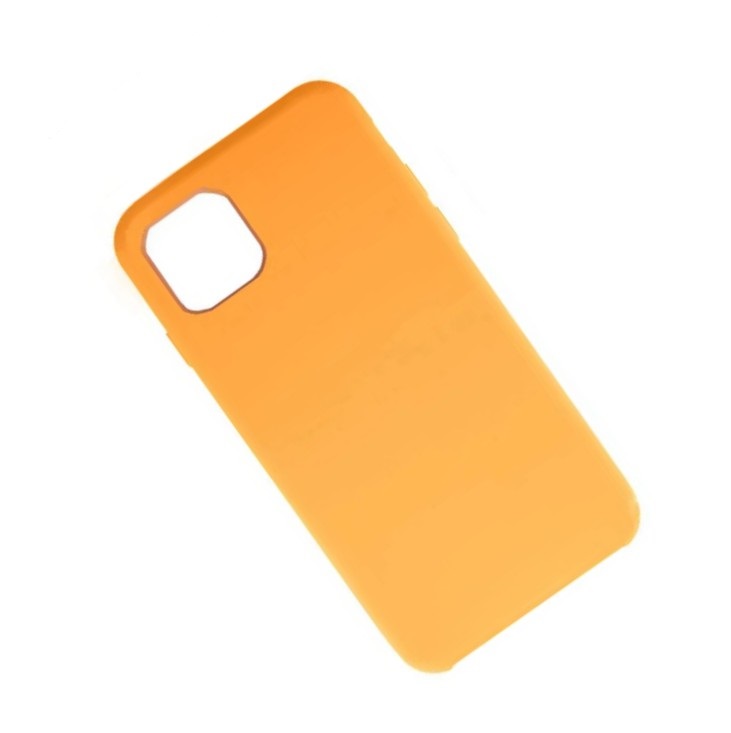 фото Чехол для apple iphone 12 pro max promisemobile силиконовый soft touch <оранжевый> promise mobile