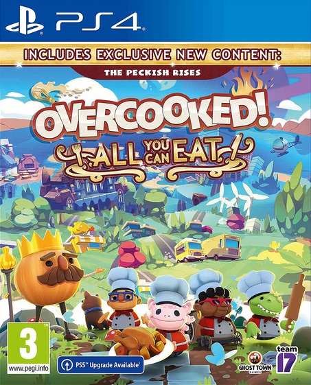 Игра Overcooked: All You Can Eat для PS4