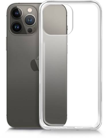 фото Прозрачный cиликоновый чехол-накладка для iphone 13 glass king