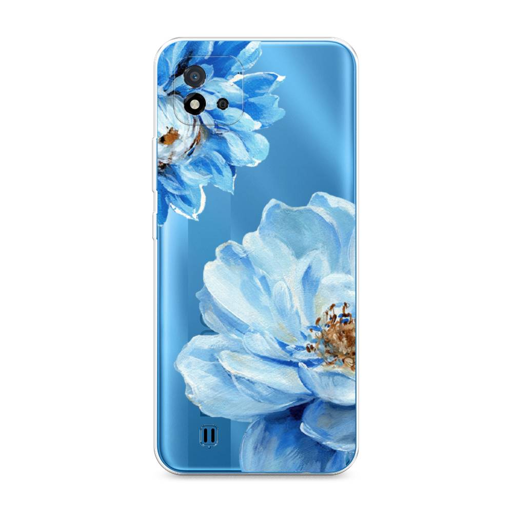 

Чехол Awog на Realme C20 "Голубые клематисы", Разноцветный, 254850-8