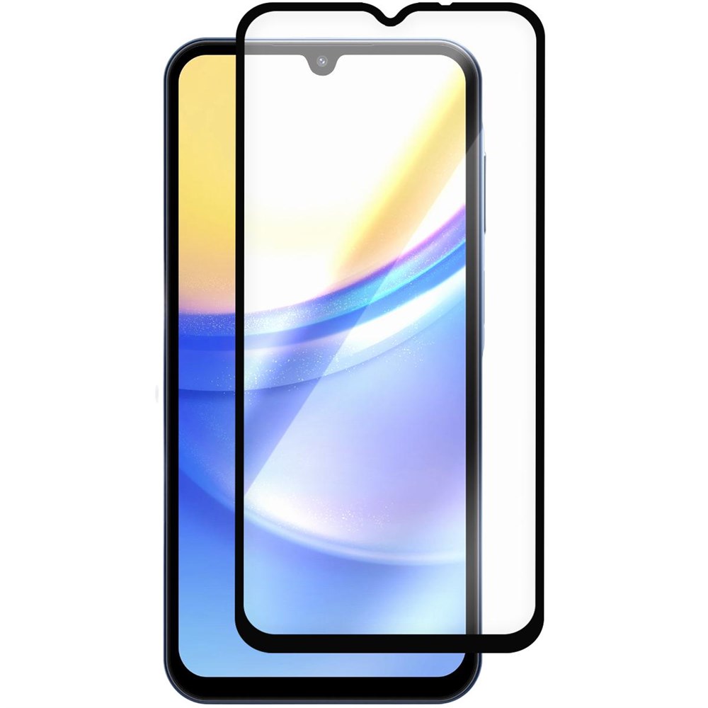 

Стекло защитное Full Glue Premium Krutoff для Samsung Galaxy A15/M15 черное