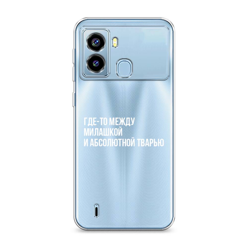 

Чехол Awog на Tecno Pop 6 "Почти милашка", Разноцветный, 302050-6