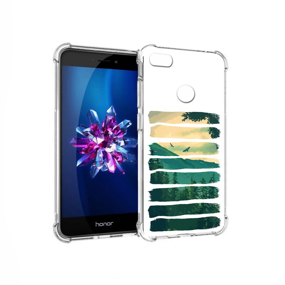 

Чехол MyPads Tocco для Honor 8 Lite Лесная чаща (PT62584.26.107), Прозрачный, Tocco