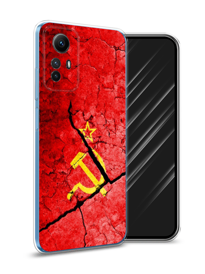 

Чехол Awog на Xiaomi Redmi Note 12S "СССР", Красный;черный;желтый, 318950-5