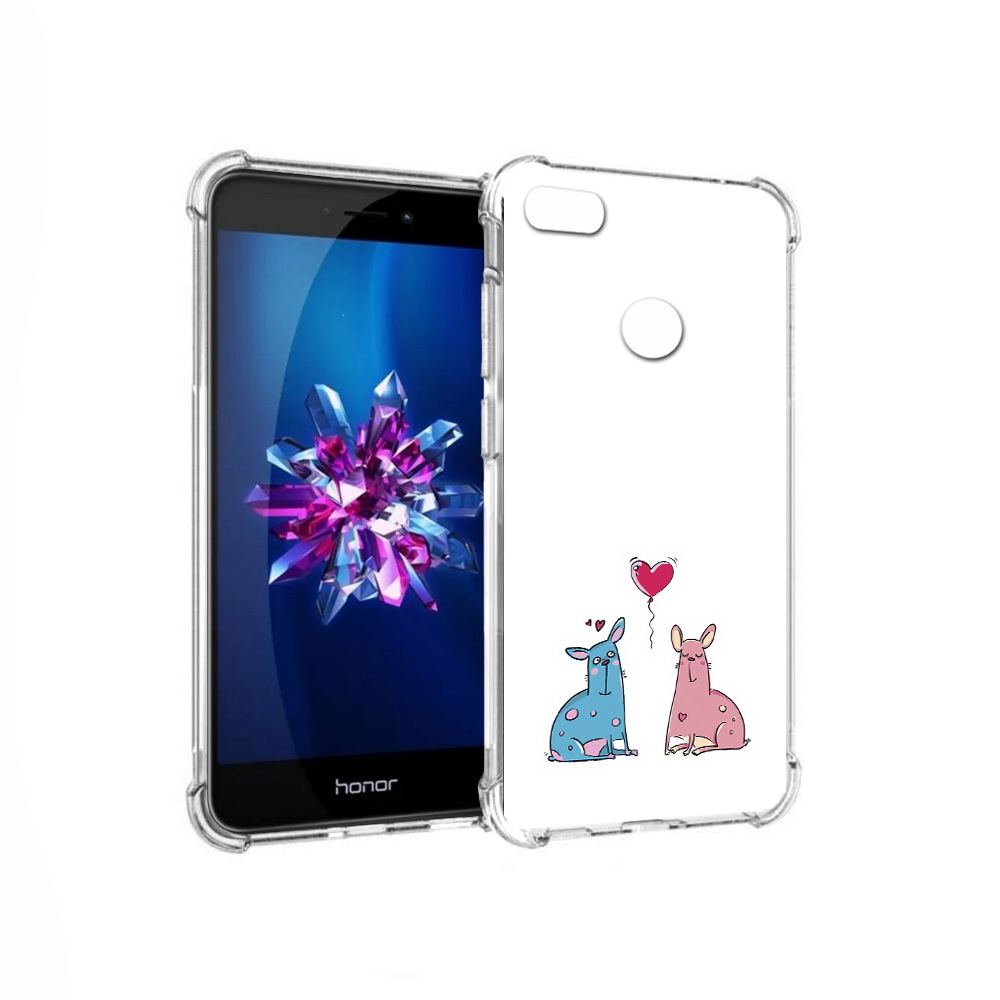 

Чехол MyPads Tocco для Honor 8 Lite Лама любовь (PT62584.26.102), Прозрачный, Tocco