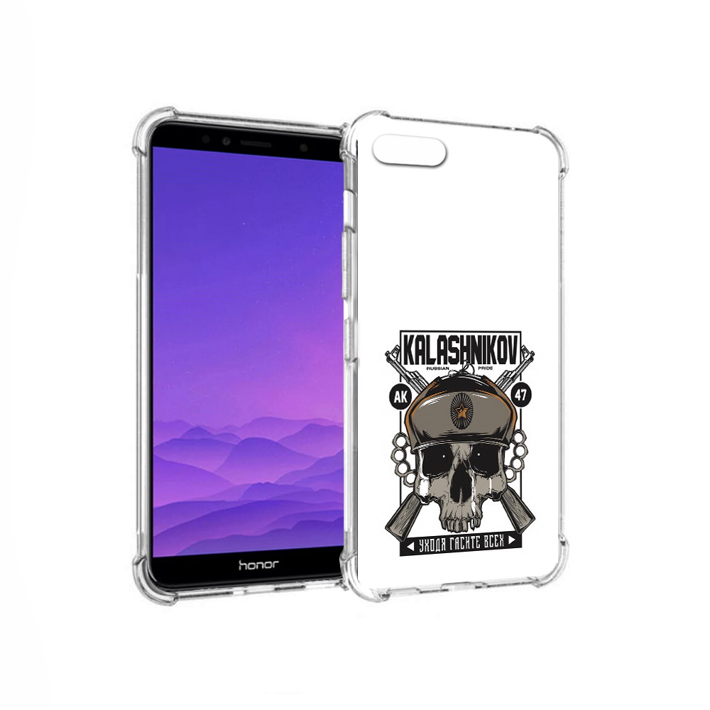 

Чехол MyPads Tocco для Honor 7A Калашников (PT111206.25.94), Прозрачный, Tocco