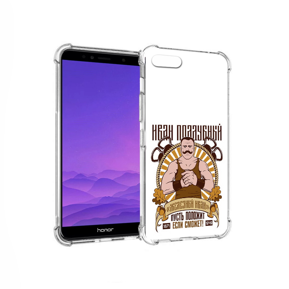 

Чехол MyPads Tocco для Honor 7A Железный Иван (PT111206.25.80), Прозрачный, Tocco