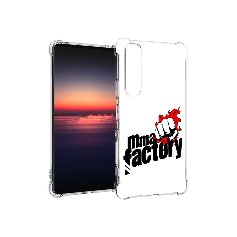 

Чехол MyPads Tocco для Sony Xperia 1 III Единоборства ММА (PT162368.229.74), Прозрачный, Tocco