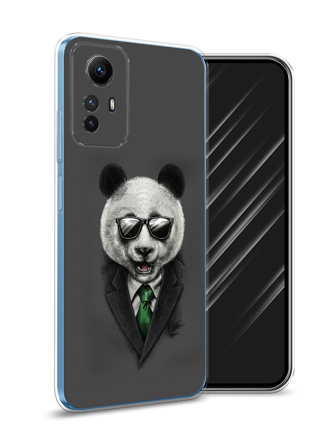 

Чехол Awog на Xiaomi Redmi Note 12S "Деловая панда", Серый;зеленый, 318950-10
