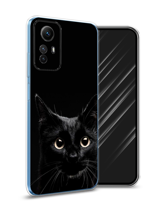 

Чехол Awog на Xiaomi Redmi Note 12S "Добрый кот", Черный, 318950-1