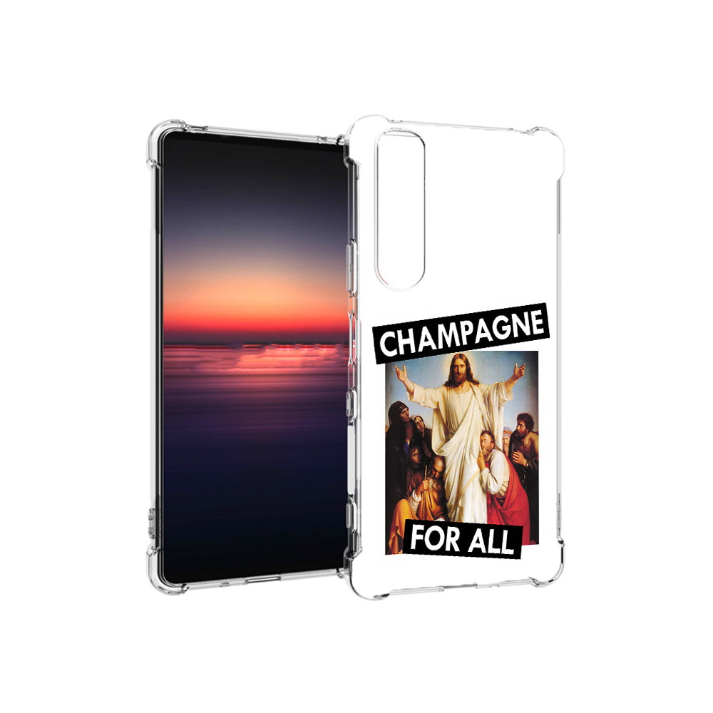 

Чехол MyPads Tocco для Sony Xperia 1 III шампанское (PT162368.229.697), Прозрачный, Tocco